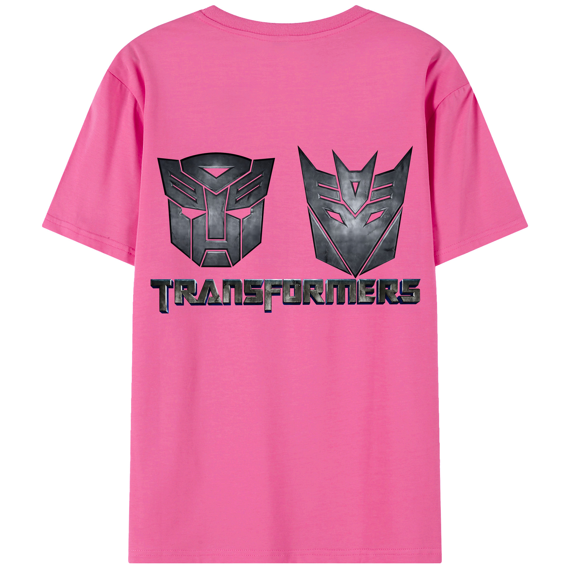 （画像用） Transformers トランスフォーマー レディース半袖Tシャツ(バックプリント)